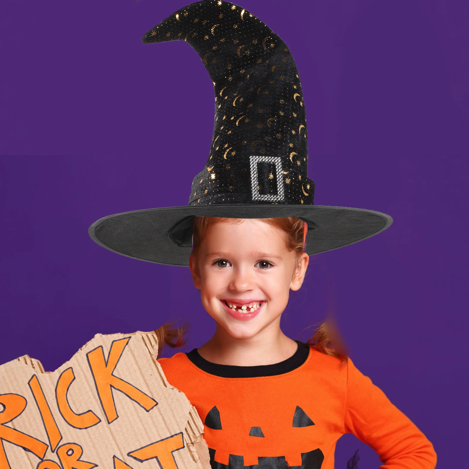 Witch Moon Pattern Halloween Party Decorations Costume Disco Ball Cowboy Hat Halloween Headdress Props Festivals
Witch Moon Pattern Halloween Party Decorations Costume Disco Ball Cowboy Hat Halloween Headdress Props Festivals