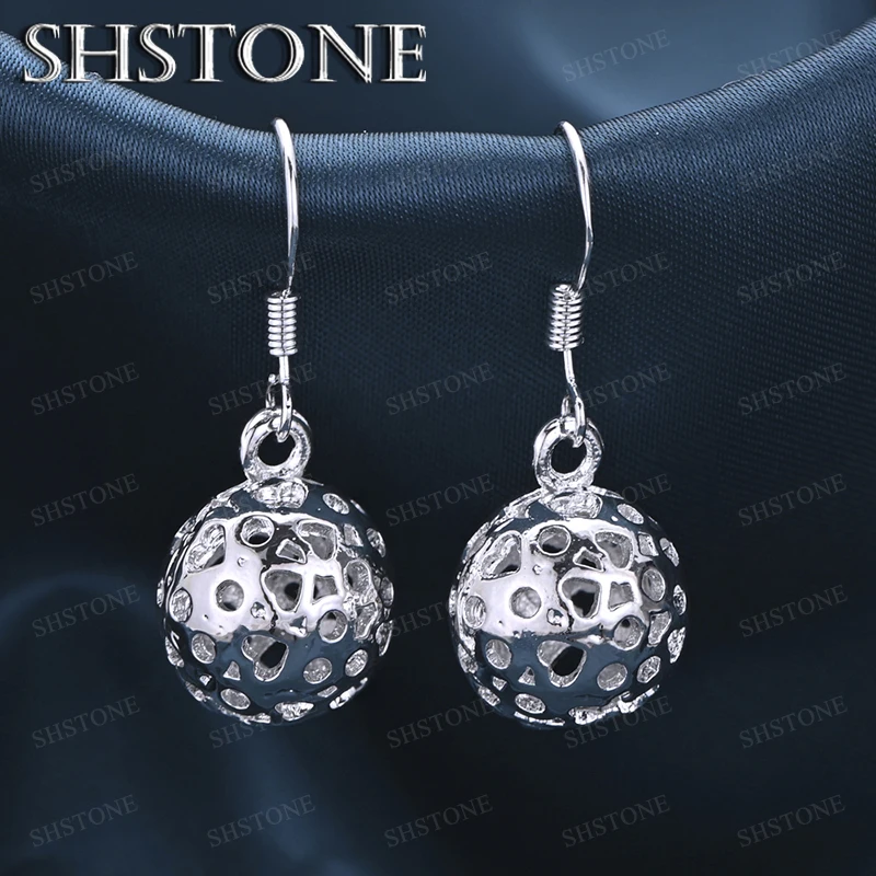 Hot Selling Fashion 925 Sterling Silver Hollow Ball Drop Earrings For Women Romantic Wedding Party Creative Jewelry Accessories
Hot Selling Fashion 925 Sterling Silver Hollow Ball Drop Earrings For Women Romantic Wedding Party Creative Jewelry Accessories