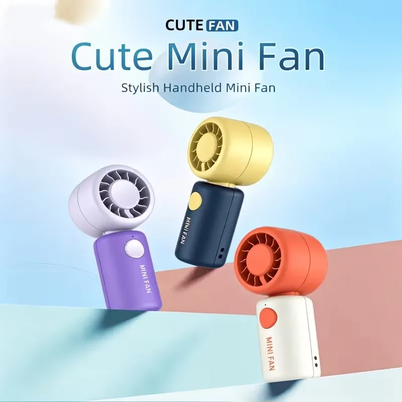 Portable Mini Fans Rechargeable Cute Compact Handheld Battery Operated Cooling Devices 3 Speed for Gift Outdoor Travel Camping
Portable Mini Fans Rechargeable Cute Compact Handheld Battery Operated Cooling Devices 3 Speed for Gift Outdoor Travel Camping