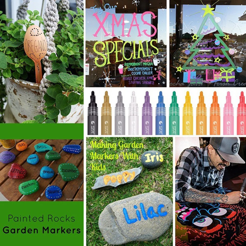 Doodle Marker Pens Fine Tip Acrylic Paint Graffiti Waterproof Smooth Eco-Friendly for Glass Fabric Ceramic Paper
Doodle Marker Pens Fine Tip Acrylic Paint Graffiti Waterproof Smooth Eco-Friendly for Glass Fabric Ceramic Paper