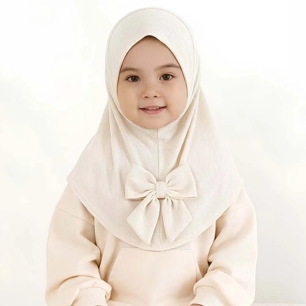 Breathable Instant Hijab Elastic Chin Support Sweet Bow Embellishment Girls Bowknot Headscarf Vibrant Solid Tones Non-Slip Fit
Breathable Instant Hijab Elastic Chin Support Sweet Bow Embellishment Girls Bowknot Headscarf Vibrant Solid Tones Non-Slip Fit