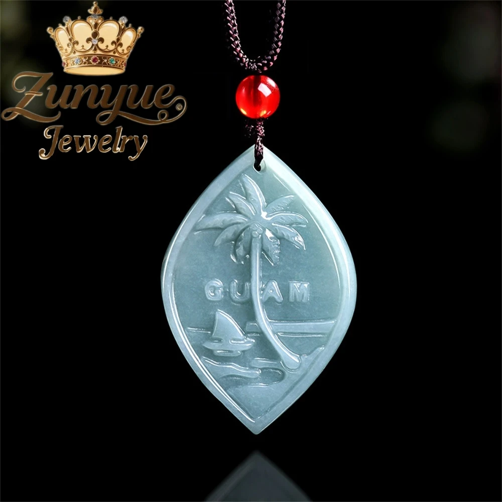 Natural A-Grade Jadeite Blue Water Pacific Guam Tourist Souvenir Pendant Simple Jade Pendant Jade Pendant Jade Pendant
Natural A-Grade Jadeite Blue Water Pacific Guam Tourist Souvenir Pendant Simple Jade Pendant Jade Pendant Jade Pendant