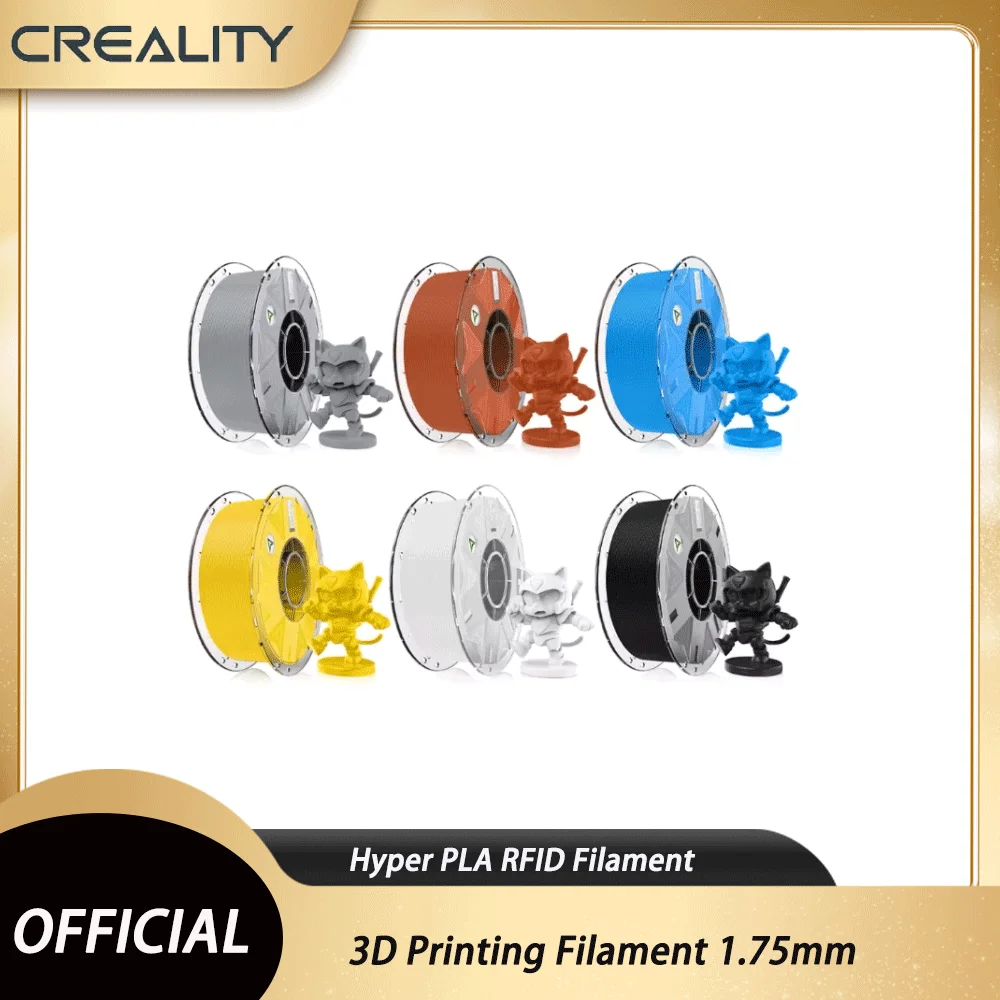 Creality Hyper PLA RFID Filament 3D Printing Filament 1.75mm 1KG High-speed Printing Rich Colors RFID Tags for K2 Plus Combo
Creality Hyper PLA RFID Filament 3D Printing Filament 1.75mm 1KG High-speed Printing Rich Colors RFID Tags for K2 Plus Combo