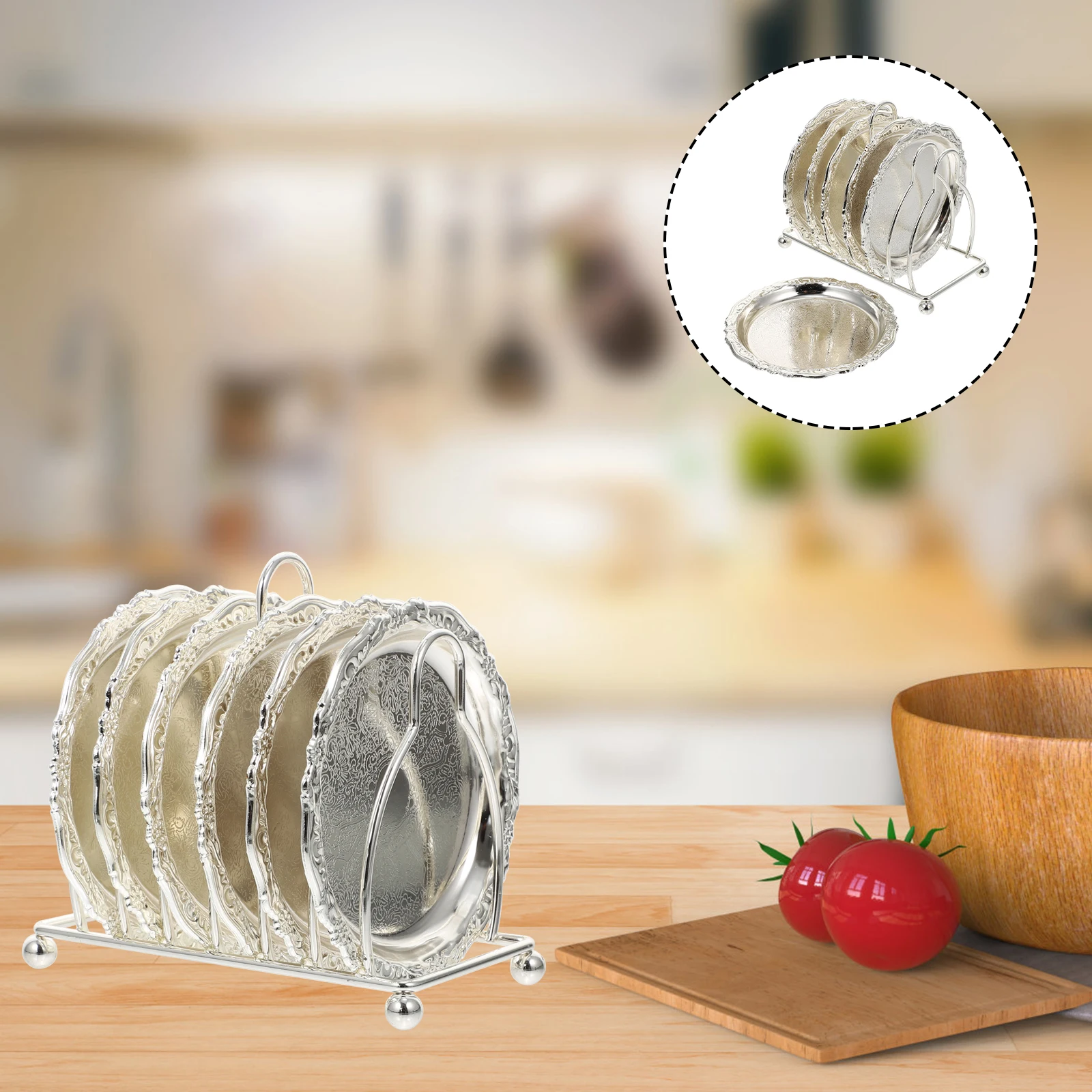 Metal Engraved Cup Coasters Zinc Alloy Silver Color Anti Scalding Easy Clean Water Proof Leaf Shape Mats for Drinking Kitchen
Metal Engraved Cup Coasters Zinc Alloy Silver Color Anti Scalding Easy Clean Water Proof Leaf Shape Mats for Drinking Kitchen