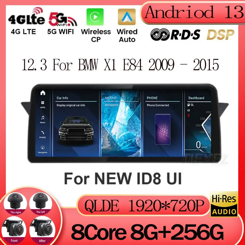 12,3 дюймовый Android 13 для BMW X1 E84 2009 - 2015 Автомобильная стерео QLED экран Dvd-плеер аудио GPS-навигация Мультимедиа 8-ядерный Carplay
12,3 дюймовый Android 13 для BMW X1 E84 2009 - 2015 Автомобильная стерео QLED экран Dvd-плеер аудио GPS-навигация Мультимедиа 8-ядерный Carplay
