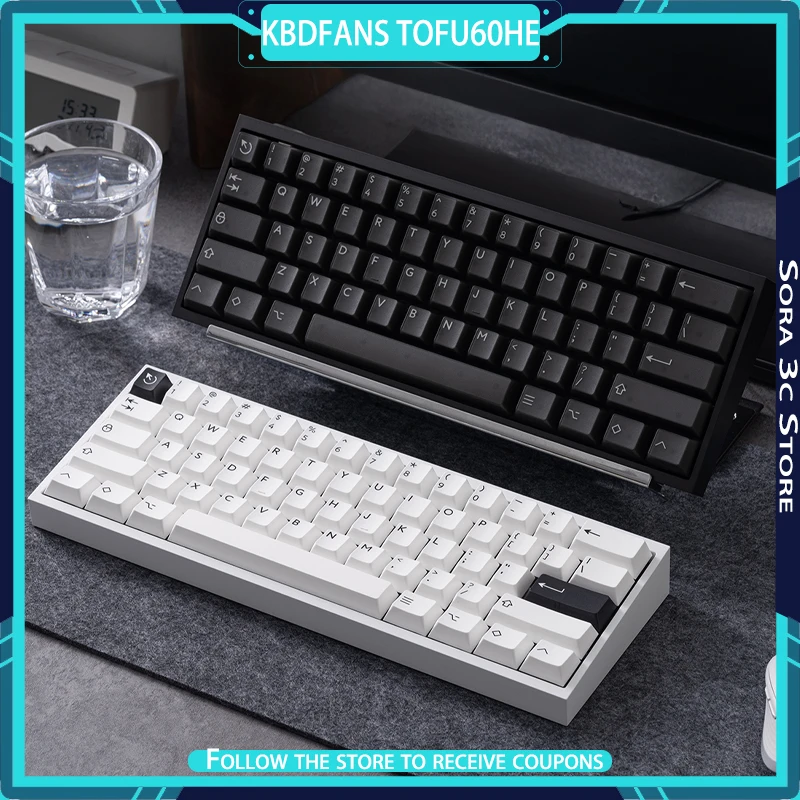 KBDfans Tofu60HE Magnetic Axis Keyboard All-aluminum 8K Low Latency Equipped with Mount Taishan Magnetic Axis GT Gaming Keyboard
KBDfans Tofu60HE Magnetic Axis Keyboard All-aluminum 8K Low Latency Equipped with Mount Taishan Magnetic Axis GT Gaming Keyboard