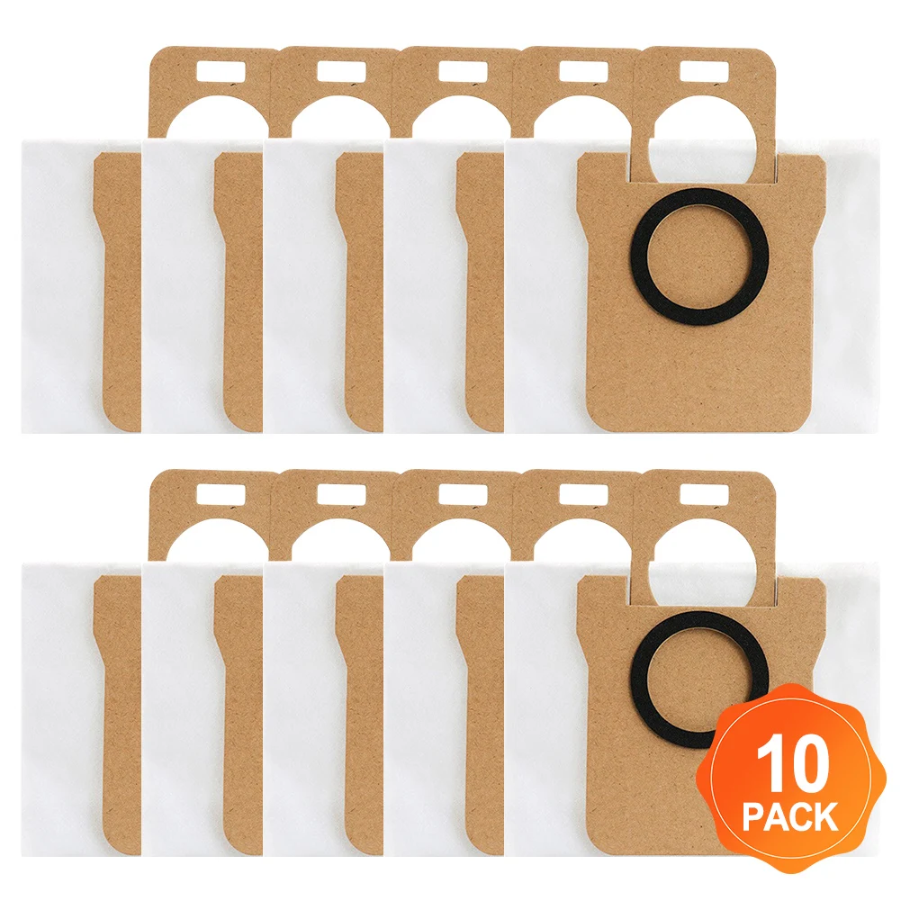 4/10pcs Dust Bags 3L-3.5L Large Capacity For JONR For P20 PRO Robot Vacuum Cleaner Replacement Accessories Home Cleaning Tools
4/10pcs Dust Bags 3L-3.5L Large Capacity For JONR For P20 PRO Robot Vacuum Cleaner Replacement Accessories Home Cleaning Tools