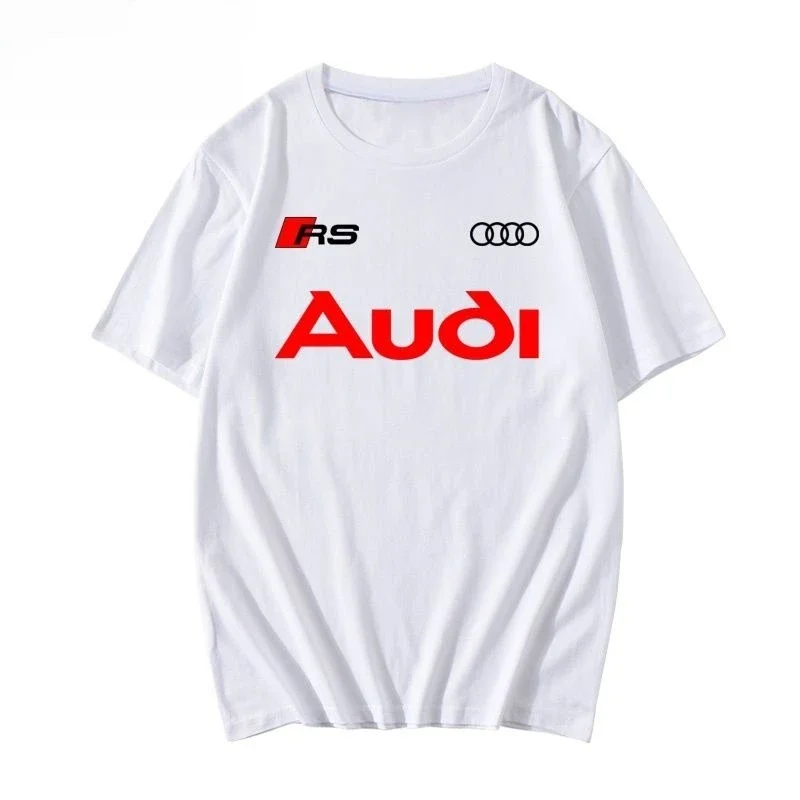 New Summer Men's Audi Brand TCR Fan Racing Suit F1 Breathable Short Sleeve Crew Neck Loose T-Shirt Men's and Women's Same Top
New Summer Men's Audi Brand TCR Fan Racing Suit F1 Breathable Short Sleeve Crew Neck Loose T-Shirt Men's and Women's Same Top