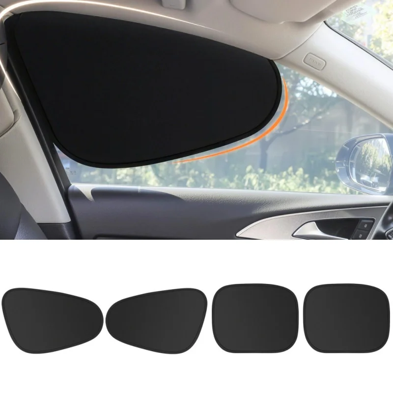 1-4pc Electrostatic Sun Visor for Car Side Window 4-Layer Sun Shade Curtains Anti-Glare UV-Blocker Car Internal Blocker 99.9% UV
1-4pc Electrostatic Sun Visor for Car Side Window 4-Layer Sun Shade Curtains Anti-Glare UV-Blocker Car Internal Blocker 99.9% UV