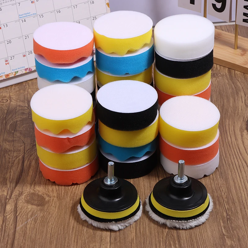 Car Polishing Sponge Pads Kit Foam Pad Buffer Kit Polishing Machine Wax Pads For Auto Motorcycle Vehicle Remove Scratches
Car Polishing Sponge Pads Kit Foam Pad Buffer Kit Polishing Machine Wax Pads For Auto Motorcycle Vehicle Remove Scratches