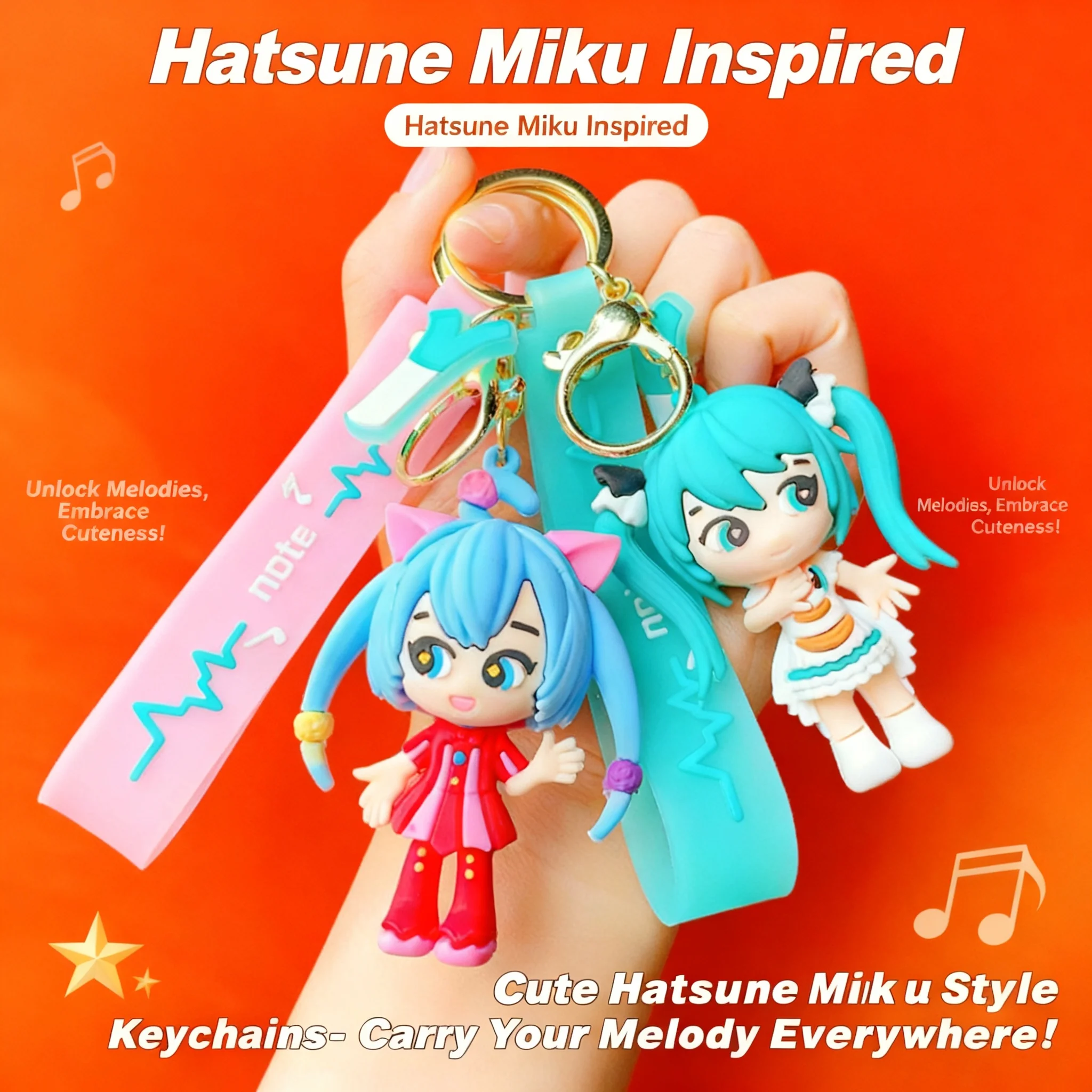 Anime Hatsune Miku Cute Cartoon Keychain Keyring Bag Charm Car Accessory Cosplay Gift Fans Figure
Anime Hatsune Miku Cute Cartoon Keychain Keyring Bag Charm Car Accessory Cosplay Gift Fans Figure