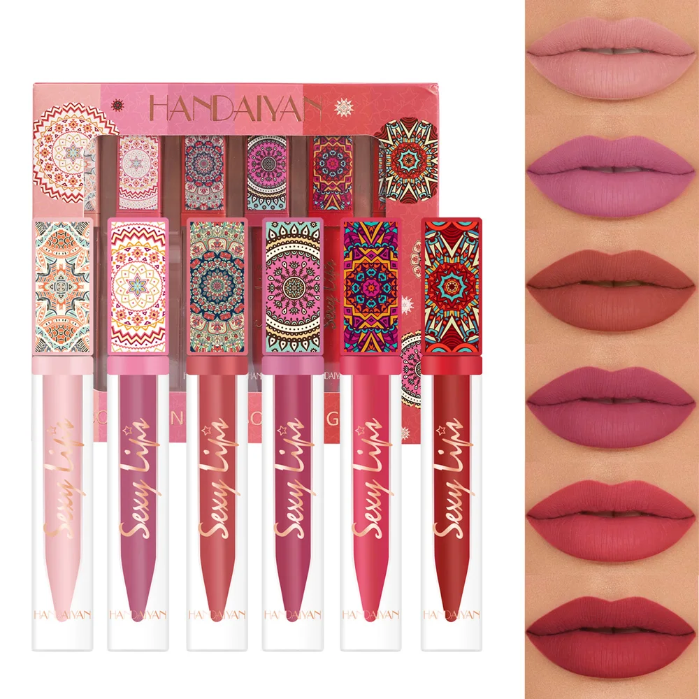 6 Colors Matte Lip Gloss Ultra Velvet Matte Sexy Liquid Lipstick Waterproof Long Lasting Moisturizing Lip Stick Makeup Cosmetics
6 Colors Matte Lip Gloss Ultra Velvet Matte Sexy Liquid Lipstick Waterproof Long Lasting Moisturizing Lip Stick Makeup Cosmetics