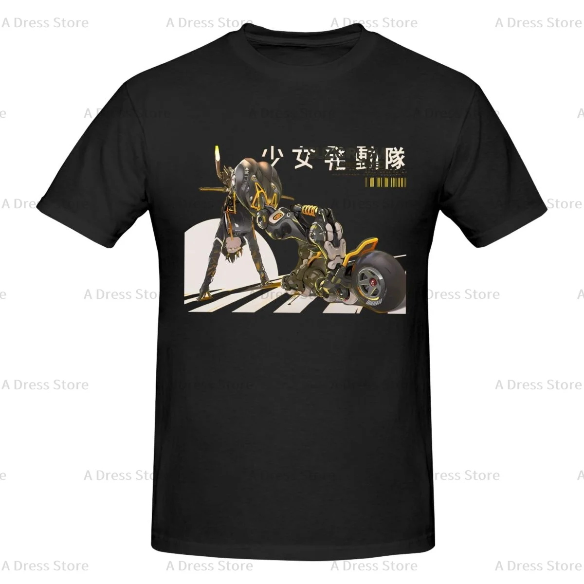 Souls Anime Girl Cyborg Men's round neck T-shirt,Oversized print Tee Shirt,Casual Large Size Tshirt 
Souls Anime Girl Cyborg Men's round neck T-shirt,Oversized print Tee Shirt,Casual Large Size Tshirt