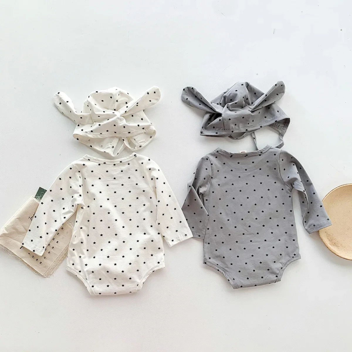 2023 Autumn Infant Kids Boys Girls Full Sleeve Dot One-piece + Hat Toddler Newborn Cotton Jumpsuits baby Bodysuits 0-24M
2023 Autumn Infant Kids Boys Girls Full Sleeve Dot One-piece + Hat Toddler Newborn Cotton Jumpsuits baby Bodysuits 0-24M