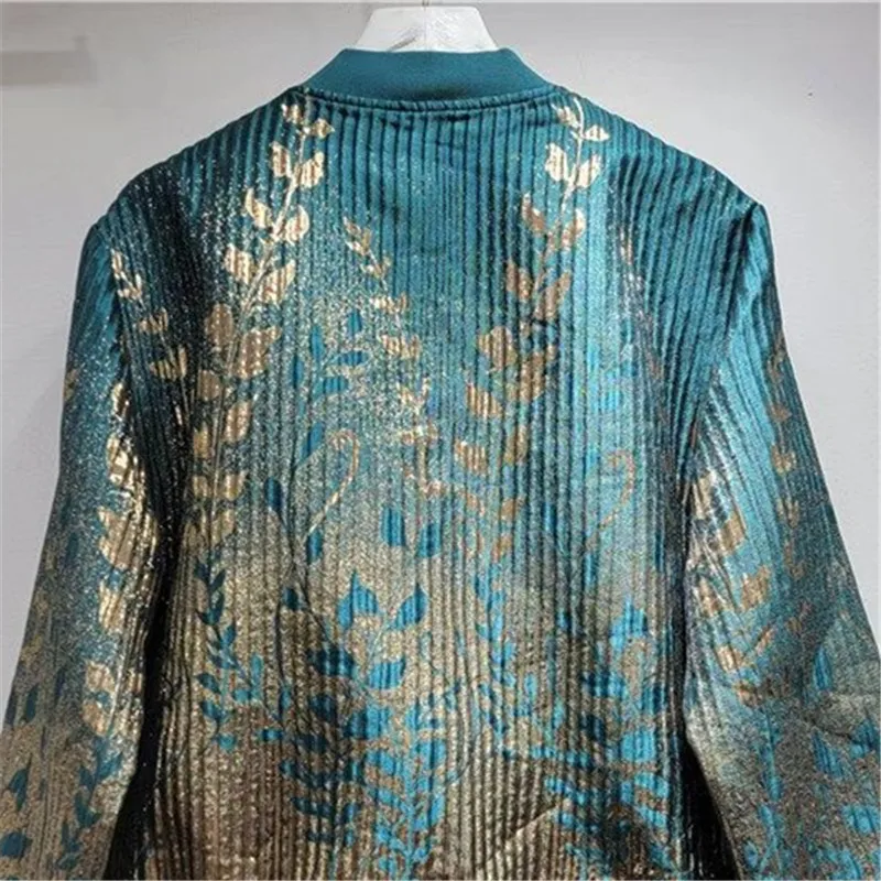 Heavy Work Diamond Fashion Printing Blue Baseball Jacket Autumn Women Loose Casual Stand Collar Long Sleeve Female Bomber Jacket
Heavy Work Diamond Fashion Printing Blue Baseball Jacket Autumn Women Loose Casual Stand Collar Long Sleeve Female Bomber Jacket