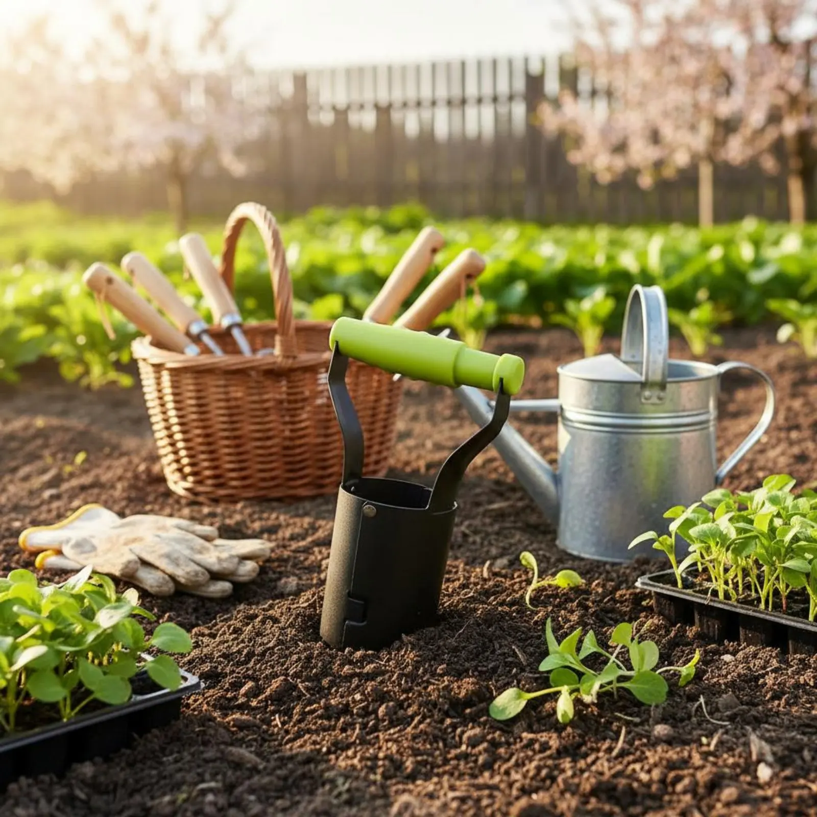 Cylindrical Seedling Dibber Hole Digging Transplanting Tube Tool Seedling Transplanter Precision Planting Dibber Planter
Cylindrical Seedling Dibber Hole Digging Transplanting Tube Tool Seedling Transplanter Precision Planting Dibber Planter