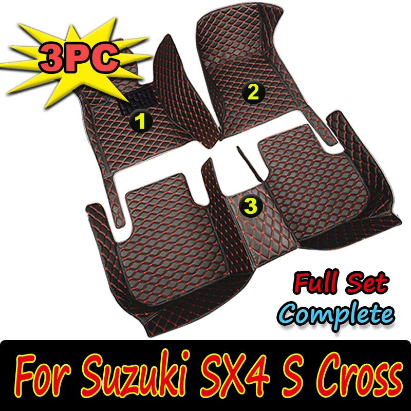 Автомобильные коврики на заказ для Suzuki SX4 S Cross 2020 2021 2022, автомобильные роскошные кожаные коврики с полным покрытием для мужчин и женщин
Автомобильные коврики на заказ для Suzuki SX4 S Cross 2020 2021 2022, автомобильные роскошные кожаные коврики с полным покрытием для мужчин и женщин