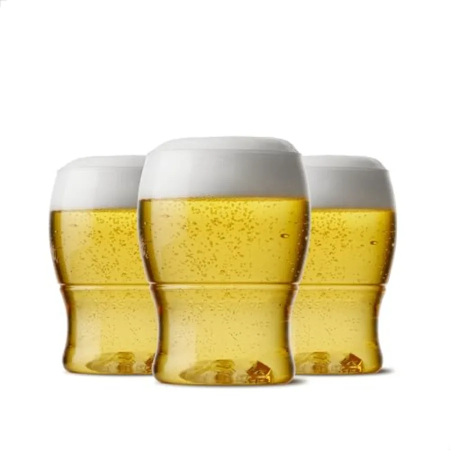 POP 7oz Pint Mini 48, Premium Quality, Recyclable, Unbreakable and Crystal Clear Plastic Beer Glasses
POP 7oz Pint Mini 48, Premium Quality, Recyclable, Unbreakable and Crystal Clear Plastic Beer Glasses
