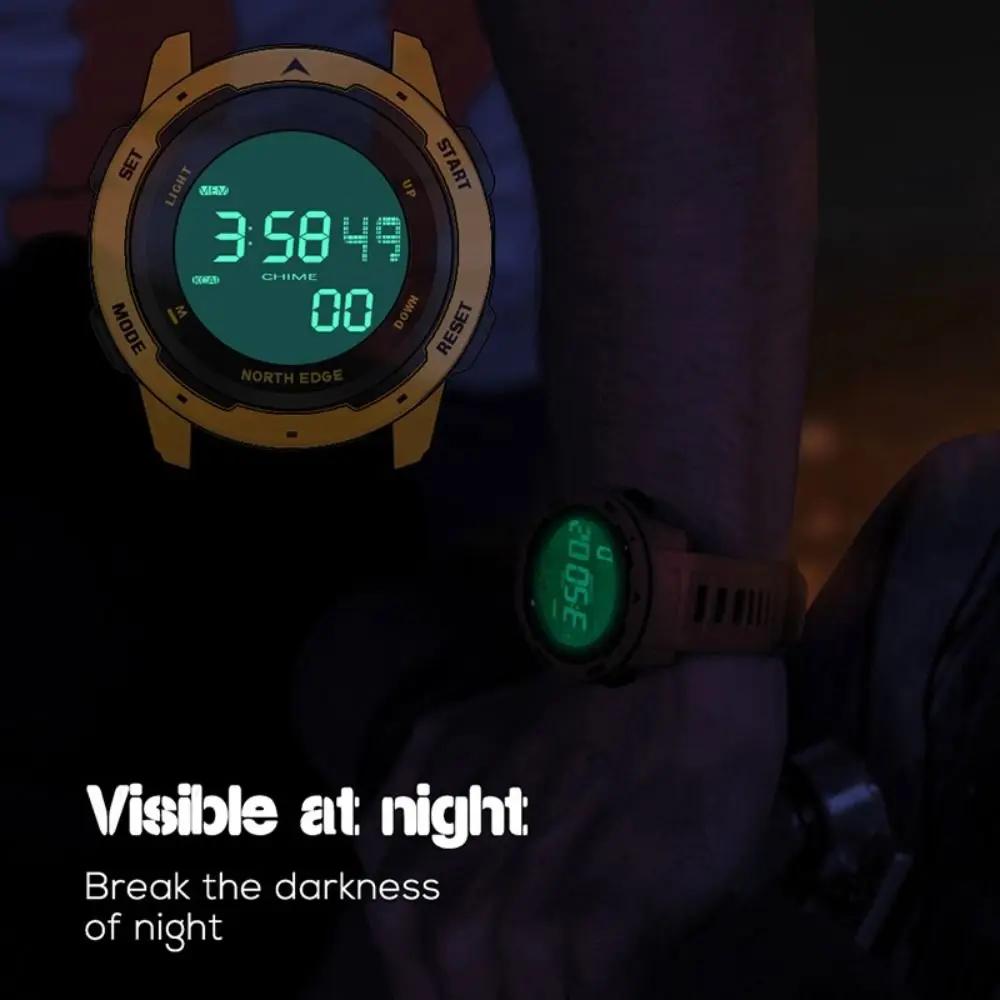 Professional Waterproof 50m Smart Watch Shock Resistant Rubber Strap Sports Watch Dual Time Digital Alarm Electronic Watch Gift
Professional Waterproof 50m Smart Watch Shock Resistant Rubber Strap Sports Watch Dual Time Digital Alarm Electronic Watch Gift