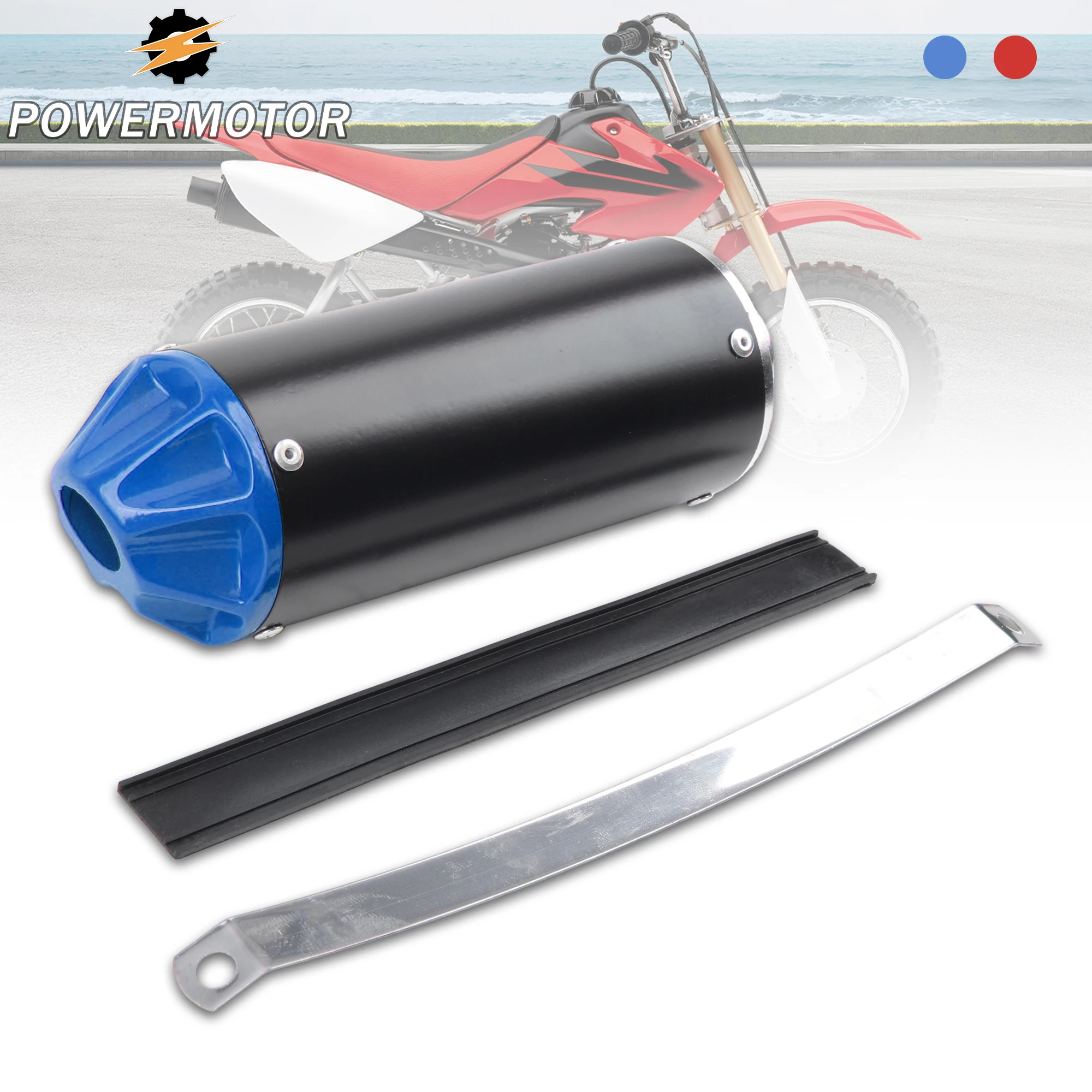 28MM Motorcycle Exhaust Pipe System Muffler For XR50 CRF50 110cc 125cc 140cc KAYO BSE Motocross Enduro DirtBike Modified Parts
28MM Motorcycle Exhaust Pipe System Muffler For XR50 CRF50 110cc 125cc 140cc KAYO BSE Motocross Enduro DirtBike Modified Parts
