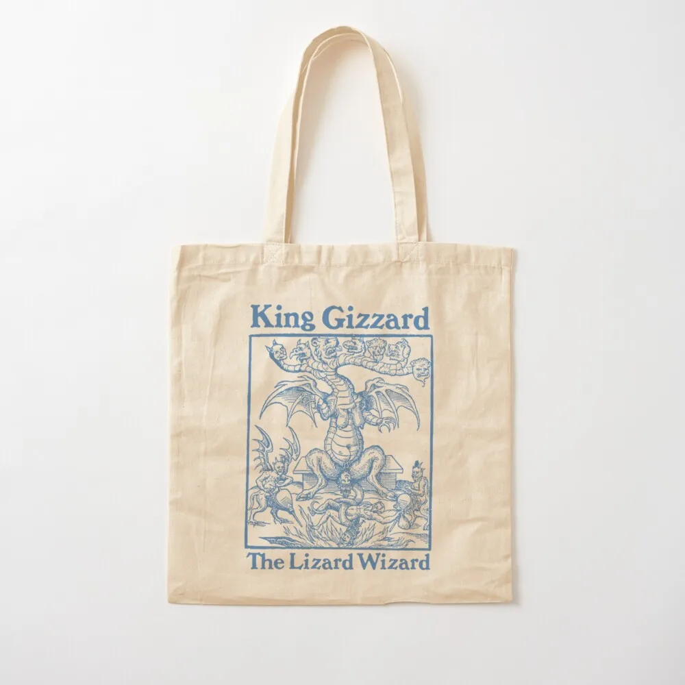 King Gizzard And The Lizard Wizard Tote Bag Cloth bags tote university men canvas Canvas
King Gizzard And The Lizard Wizard Tote Bag Cloth bags tote university men canvas Canvas