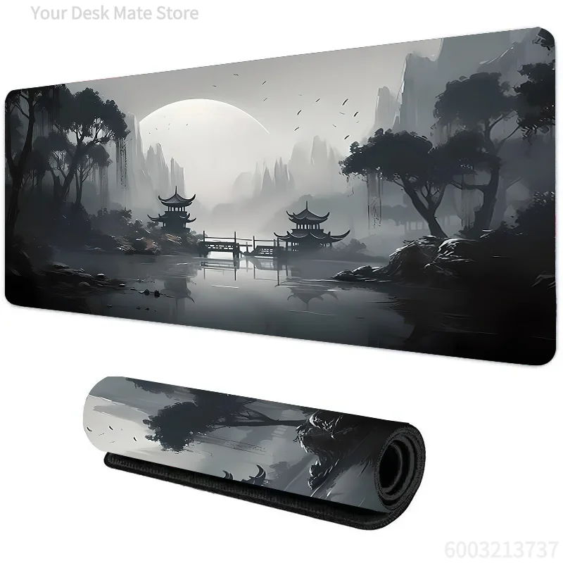 Japanese Ink Wash Cherry Blossom Temple Mouse Pad Waterproof Non-Slip Traditional Art Large Gaming Desk Mat Zen Office Pad
Japanese Ink Wash Cherry Blossom Temple Mouse Pad Waterproof Non-Slip Traditional Art Large Gaming Desk Mat Zen Office Pad