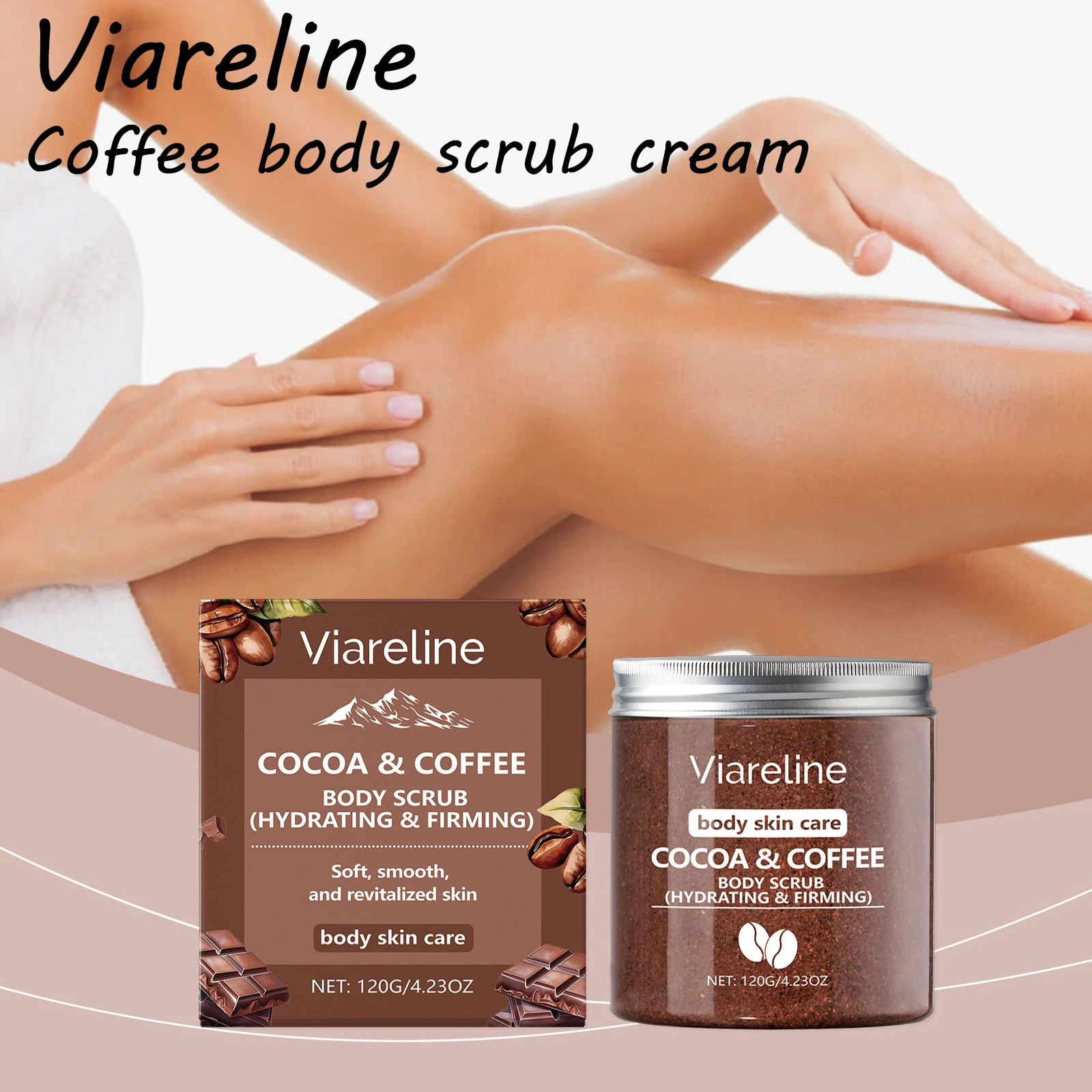 Viareline Coffee Body Scrub Cream Moisturizing Body Anti-oxidation Remove Dead Skins Improve Smoothness Soften Skin Scrub Cream
Viareline Coffee Body Scrub Cream Moisturizing Body Anti-oxidation Remove Dead Skins Improve Smoothness Soften Skin Scrub Cream