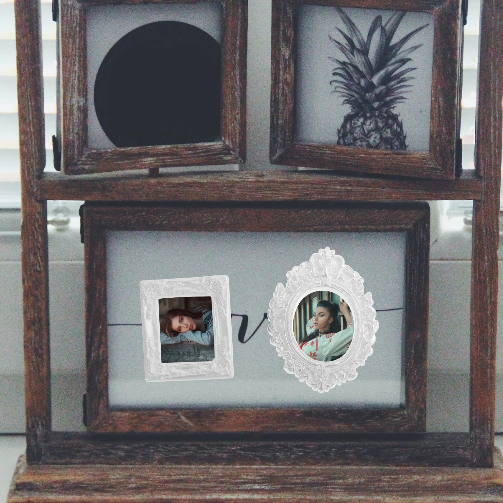 10pcs Photo Frame Mobile Phone Case Decorative Resin Frames Retro Vintage Oval DIY Materials Home Decor Props
10pcs Photo Frame Mobile Phone Case Decorative Resin Frames Retro Vintage Oval DIY Materials Home Decor Props