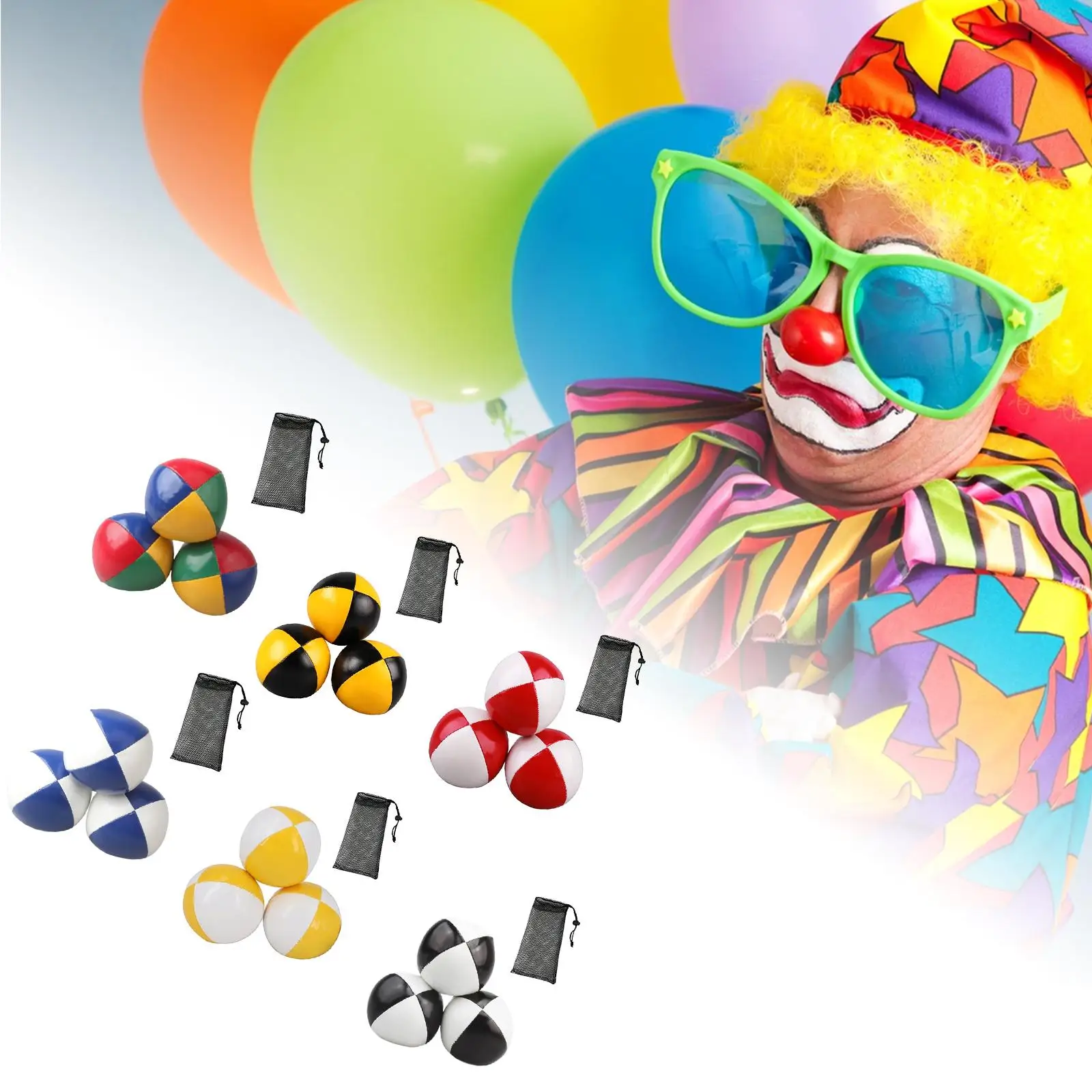 3Pcs Juggling Balls Mini, Soft, Easy, Backyard Game, Tricky Props Throwing Toys Juggle Balls Toss Ball for Beginners Boys Girls
3Pcs Juggling Balls Mini, Soft, Easy, Backyard Game, Tricky Props Throwing Toys Juggle Balls Toss Ball for Beginners Boys Girls
