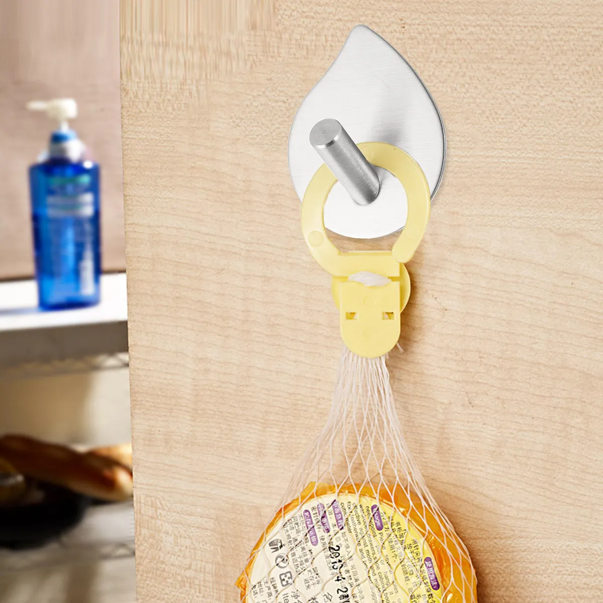 4Pcs Stainless Steel Hooks Strong Adhesive Durable Bedroom Kitchen Door Hanging Hook Coat Towel Rack Organizer
4Pcs Stainless Steel Hooks Strong Adhesive Durable Bedroom Kitchen Door Hanging Hook Coat Towel Rack Organizer