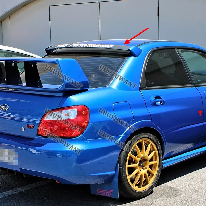 For Subaru Impreza WRX STI 7-9th 2002-2009 Rear Trunk Spoiler Glossy Black Car Rear Boot Lid Highkick Spoiler Wing Lip
For Subaru Impreza WRX STI 7-9th 2002-2009 Rear Trunk Spoiler Glossy Black Car Rear Boot Lid Highkick Spoiler Wing Lip