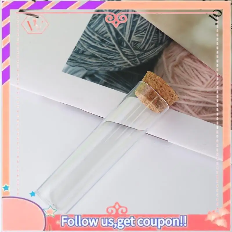 Upgraded 200Pcs 25X95mm Flat Bottom Tea Plastic Test Tube Drosophila Vials Culture Tube With Cork Stoppers
Upgraded 200Pcs 25X95mm Flat Bottom Tea Plastic Test Tube Drosophila Vials Culture Tube With Cork Stoppers