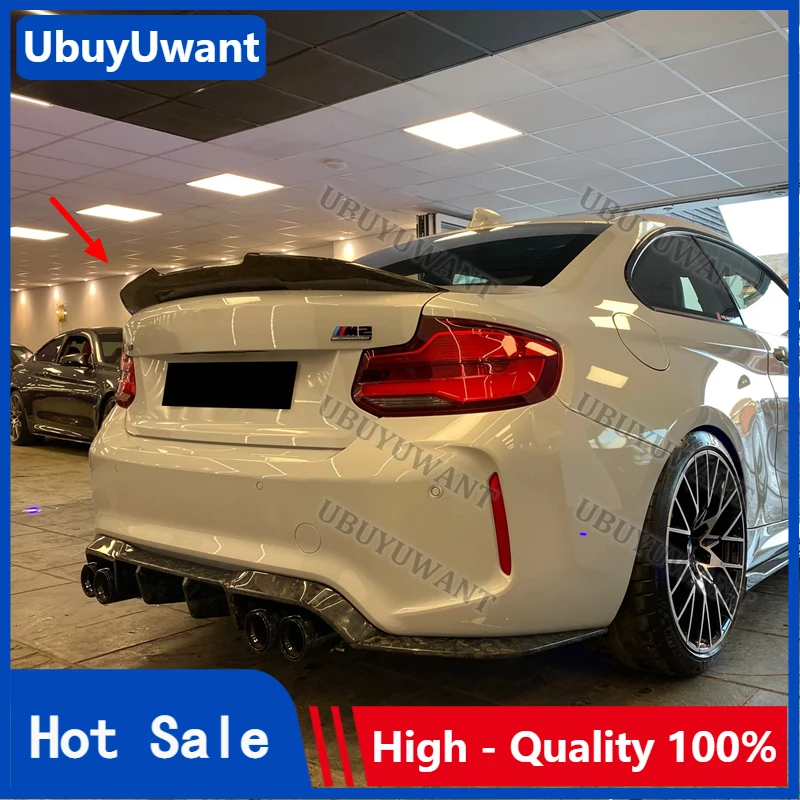 FOR BMW 2 Series F22 F23&M2 F87 PSM Style 2014-2020 Carbon Fiber Rear Trunk Roof Wing Spoiler Lip
FOR BMW 2 Series F22 F23&M2 F87 PSM Style 2014-2020 Carbon Fiber Rear Trunk Roof Wing Spoiler Lip