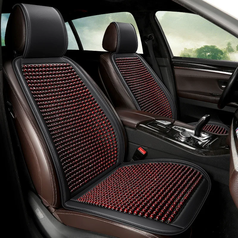 Summer Cool Breathable Wooden Bead Square Seats Cover Four Seasons Universal Car Seat Cover Non-slip Free Tie Car Seat Cushion
Summer Cool Breathable Wooden Bead Square Seats Cover Four Seasons Universal Car Seat Cover Non-slip Free Tie Car Seat Cushion