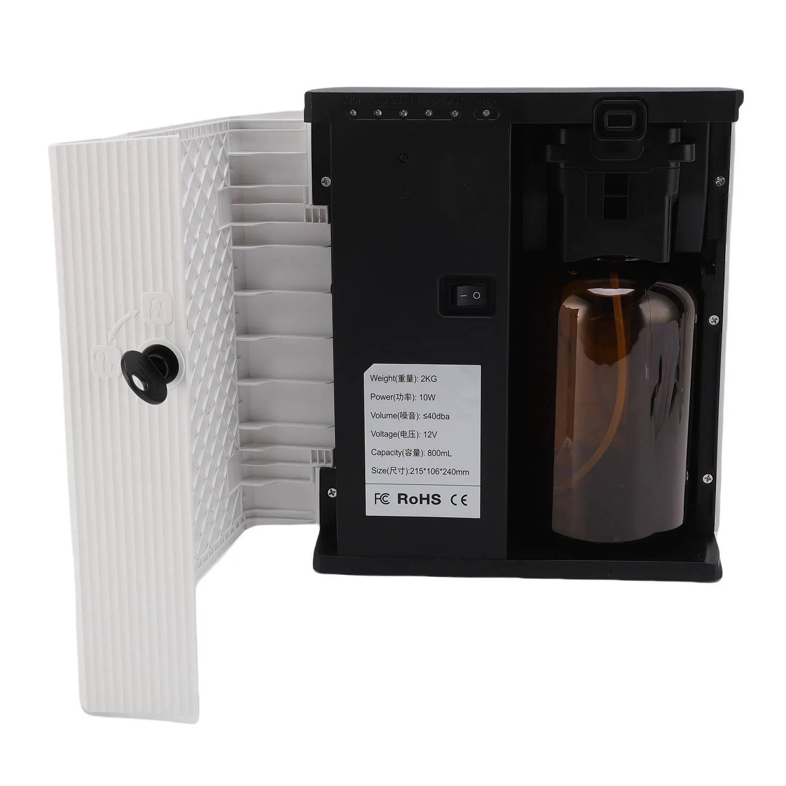Waterless Essential Oil Diffuser Smart APP Control Scent Air Machine 2000-2500m³ Coverage for Hotel Restroom Home 100V-240V
Waterless Essential Oil Diffuser Smart APP Control Scent Air Machine 2000-2500m³ Coverage for Hotel Restroom Home 100V-240V