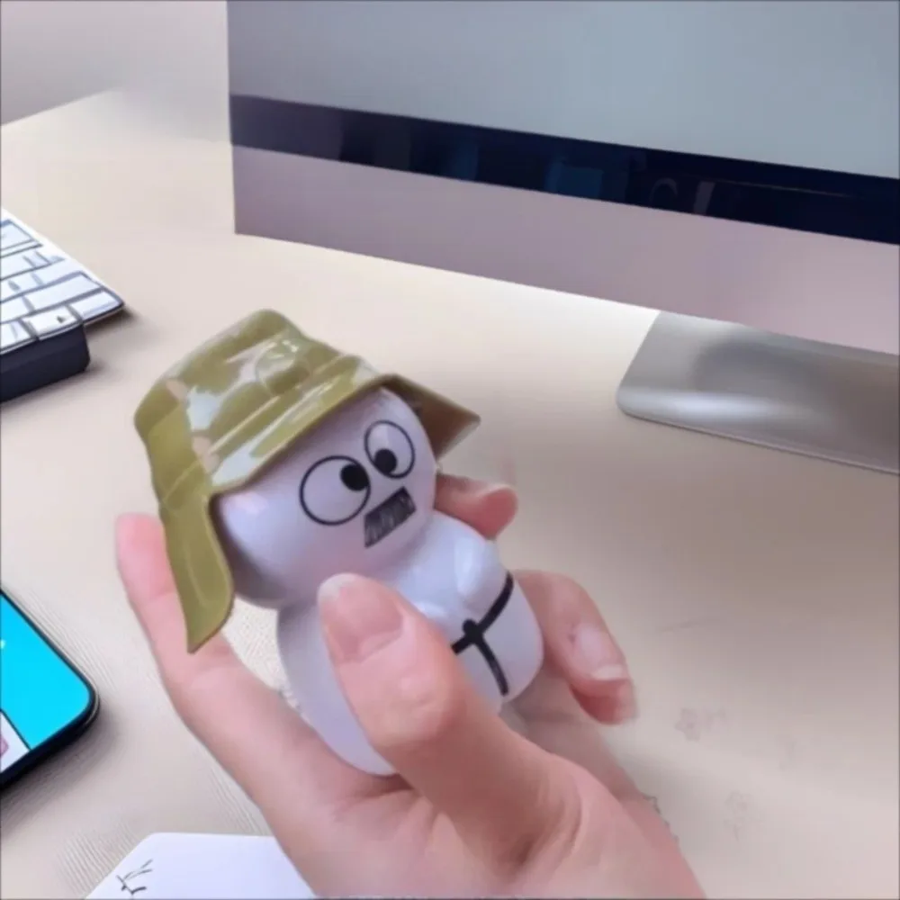 Funny Voice Widget Baga Voice Toy Widget 8cm Sound-Controlled Keychain Desktop Ornament Gift
Funny Voice Widget Baga Voice Toy Widget 8cm Sound-Controlled Keychain Desktop Ornament Gift