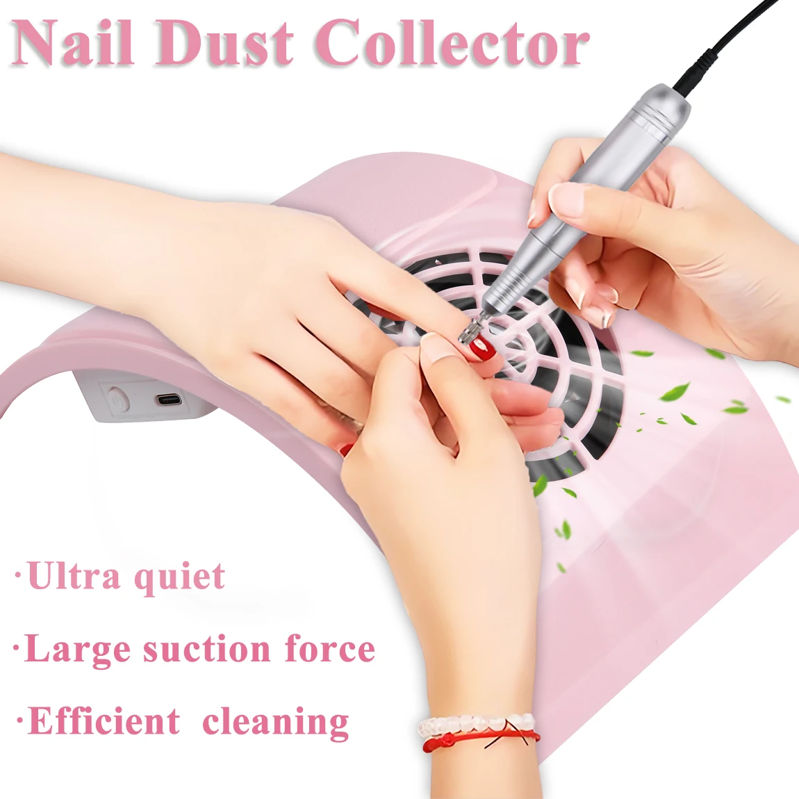 Nail Dust Collector Vacuum Cleaner Manicure Machine Tools Strong Power Low Noise Nail Art Tool Nail Vacuum Cleaner
Nail Dust Collector Vacuum Cleaner Manicure Machine Tools Strong Power Low Noise Nail Art Tool Nail Vacuum Cleaner