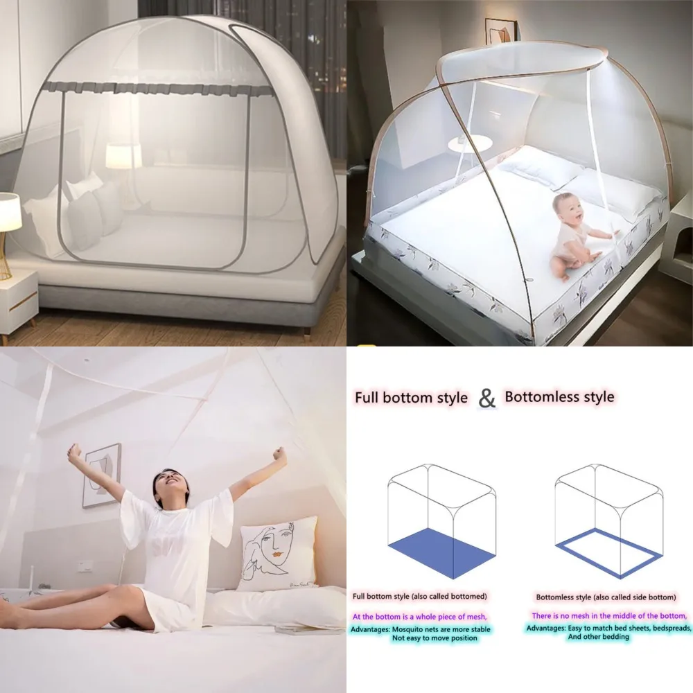 Spacious and Bright Double Bed Yurt Mosquito Net with Anti-drop Protection for Child's Bedroom: The Ideal Creative Summer Access
Spacious and Bright Double Bed Yurt Mosquito Net with Anti-drop Protection for Child's Bedroom: The Ideal Creative Summer Access
