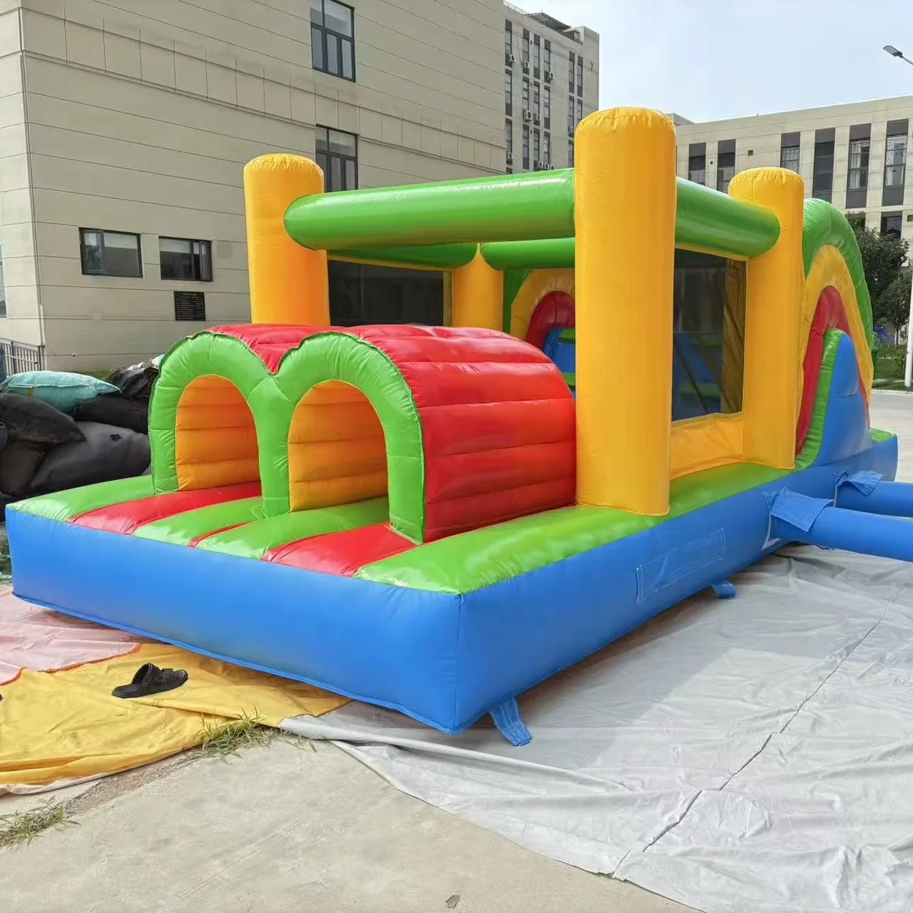 Customized Inflatable Bouncy House Children's Inflatable Castle Bouncy and Slide Family Use Inflatable Obstacle Race with Slidep
Customized Inflatable Bouncy House Children's Inflatable Castle Bouncy and Slide Family Use Inflatable Obstacle Race with Slidep