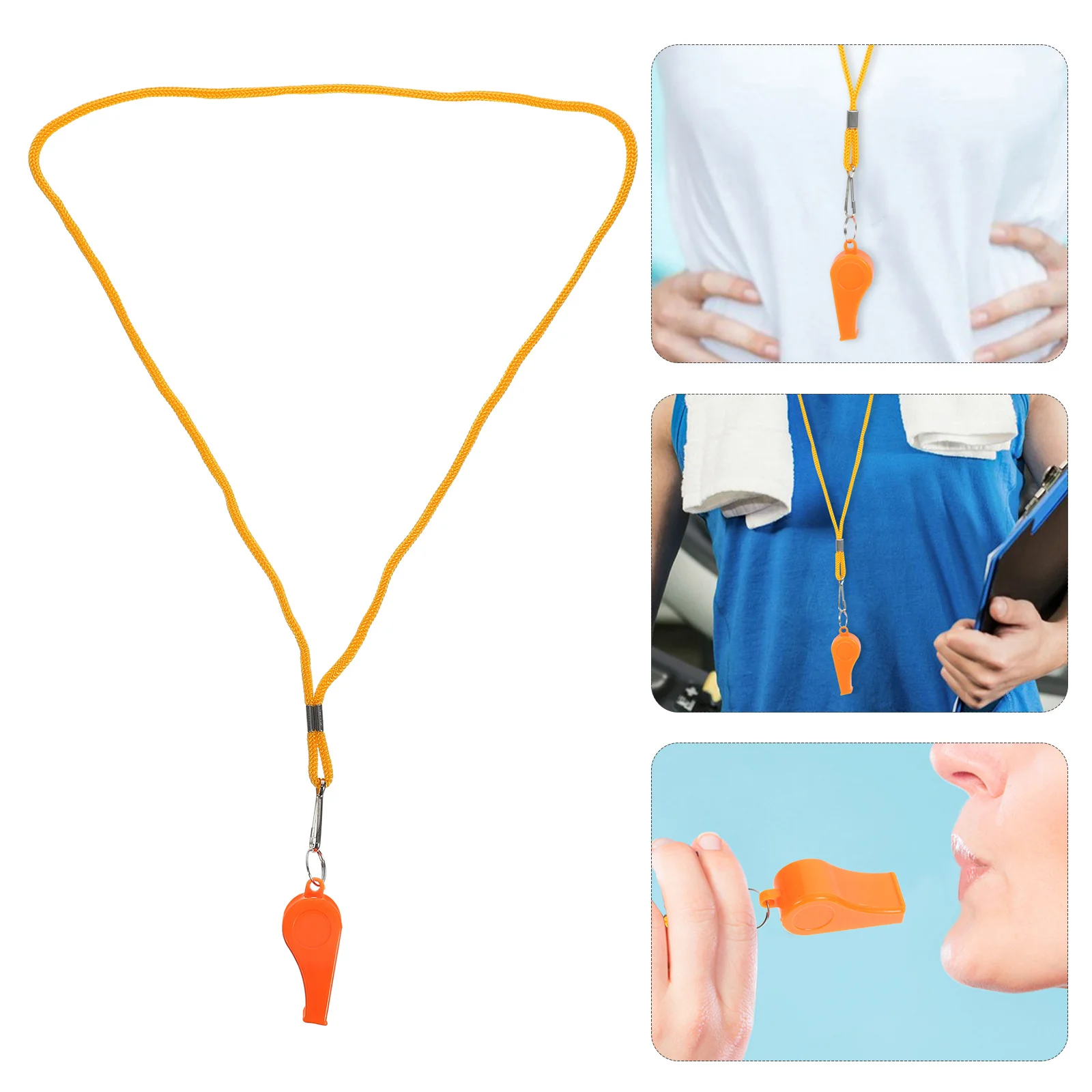 4Pcs Whistle Plastic Durable Loud Emergency Survival Sports Referee Portable Hanging Pendant Referee Whistle
4Pcs Whistle Plastic Durable Loud Emergency Survival Sports Referee Portable Hanging Pendant Referee Whistle