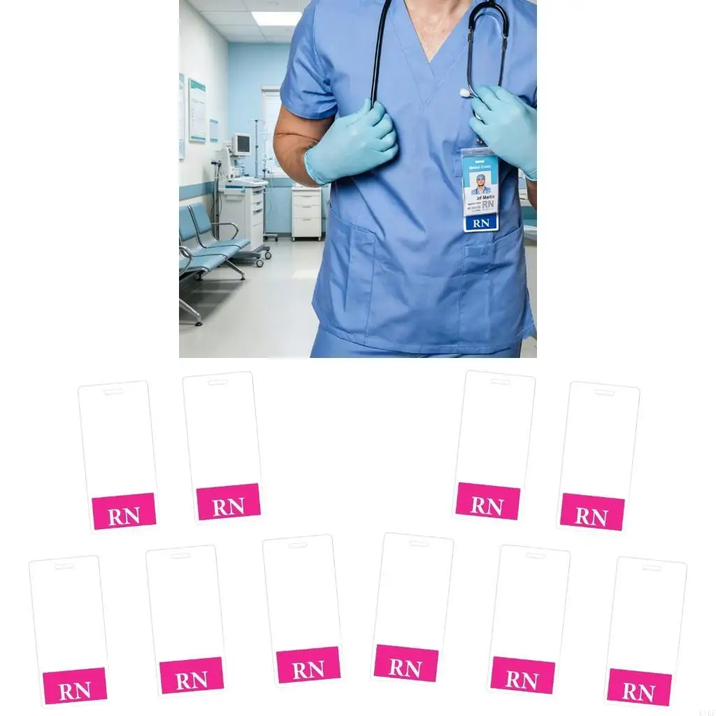 5Pcs Acrylic RN Badge For Registered Nurse Healthcare Staff Identification Badge Backer Card With Color Coded Text K1KF
5Pcs Acrylic RN Badge For Registered Nurse Healthcare Staff Identification Badge Backer Card With Color Coded Text K1KF