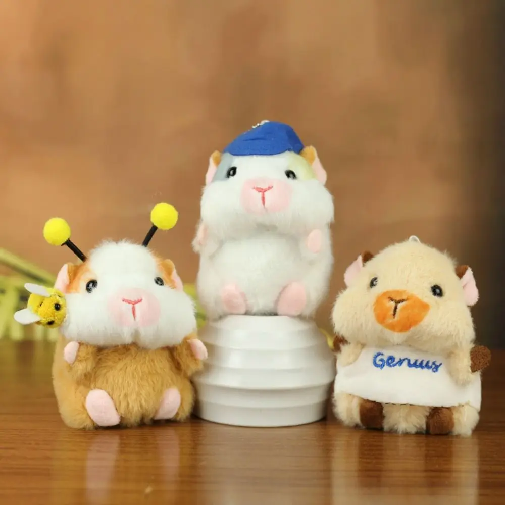 Stuffed Animal Guinea Pig Plush Keychain Bee Hoodie Plush Guinea Pig Keyring Cartoon Hat Hamster Pendant Backpack Decor
Stuffed Animal Guinea Pig Plush Keychain Bee Hoodie Plush Guinea Pig Keyring Cartoon Hat Hamster Pendant Backpack Decor