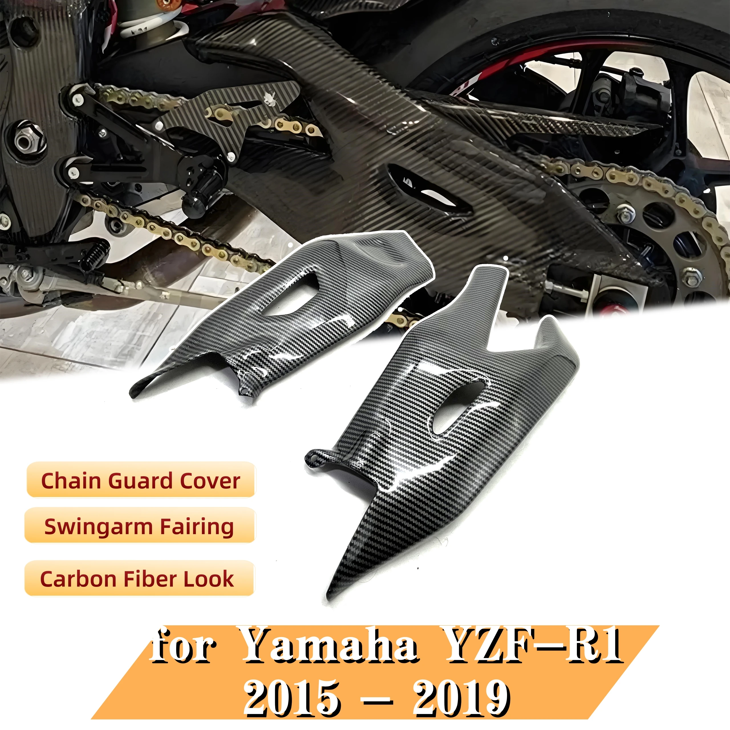 Motorcycle Rear Chain Guard Cover Swingarm Fairing for Yamaha YZF-R1 2015 2016 2017 2018 2019
Motorcycle Rear Chain Guard Cover Swingarm Fairing for Yamaha YZF-R1 2015 2016 2017 2018 2019