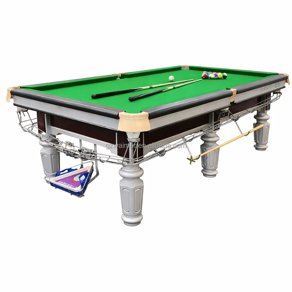 2026 Manufacturer Price International Standard Black Diamond Billiard Table Professional Slate Bed Ball Return Diamond Pool Tabl
2026 Manufacturer Price International Standard Black Diamond Billiard Table Professional Slate Bed Ball Return Diamond Pool Tabl
