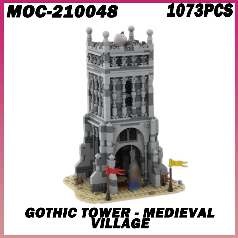 1073PCS MOC-210048 Medieval Village Diorama Modular Technology Gifts Holiday Assemble Children Toys Suit Medieval Castle Model
1073PCS MOC-210048 Medieval Village Diorama Modular Technology Gifts Holiday Assemble Children Toys Suit Medieval Castle Model