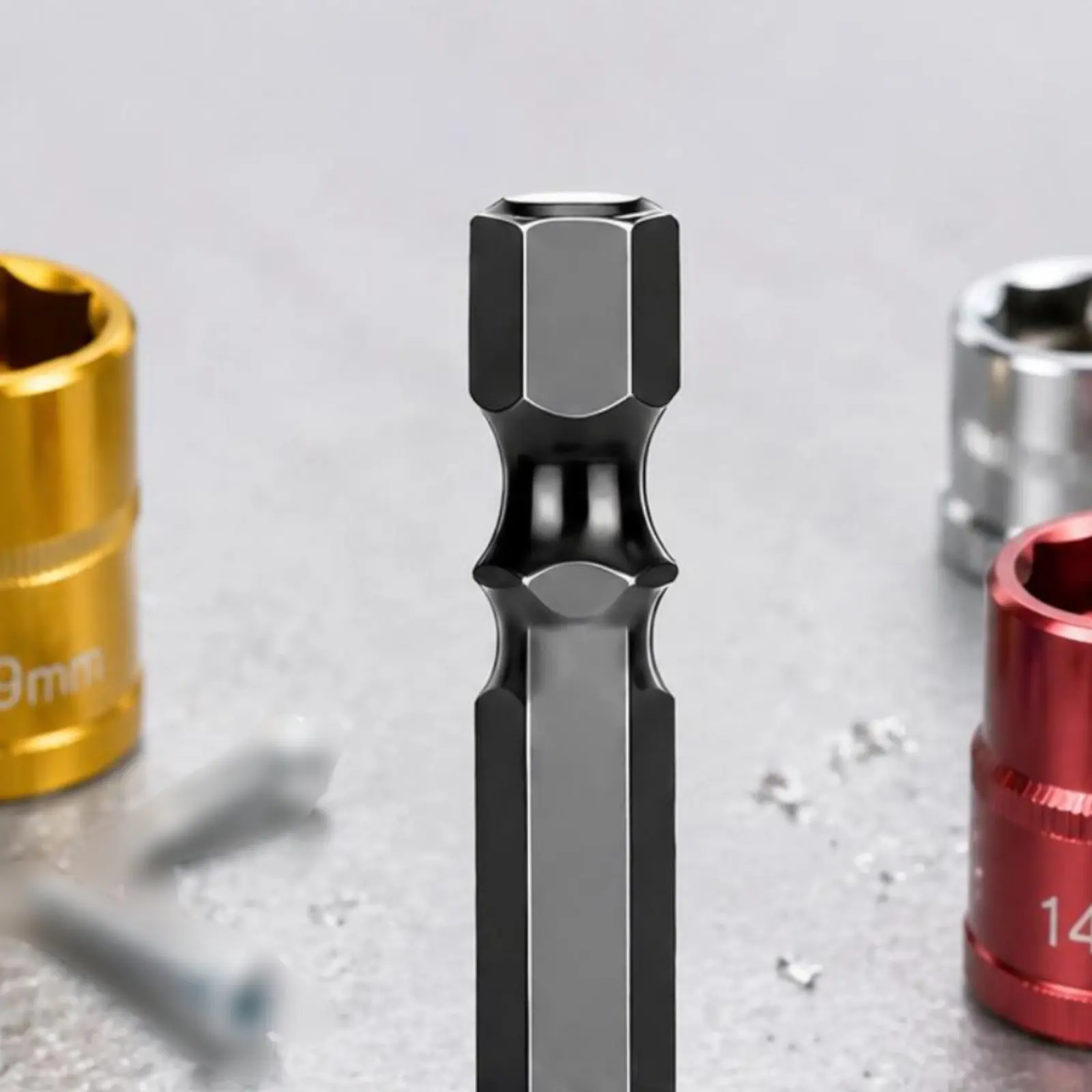 3 Pieces 8mm Socket Adapter Long-Lasting Hex Shank Socket Bit Hex Shank Nut Setter Shock-Resistant Resistant Power Tool
3 Pieces 8mm Socket Adapter Long-Lasting Hex Shank Socket Bit Hex Shank Nut Setter Shock-Resistant Resistant Power Tool