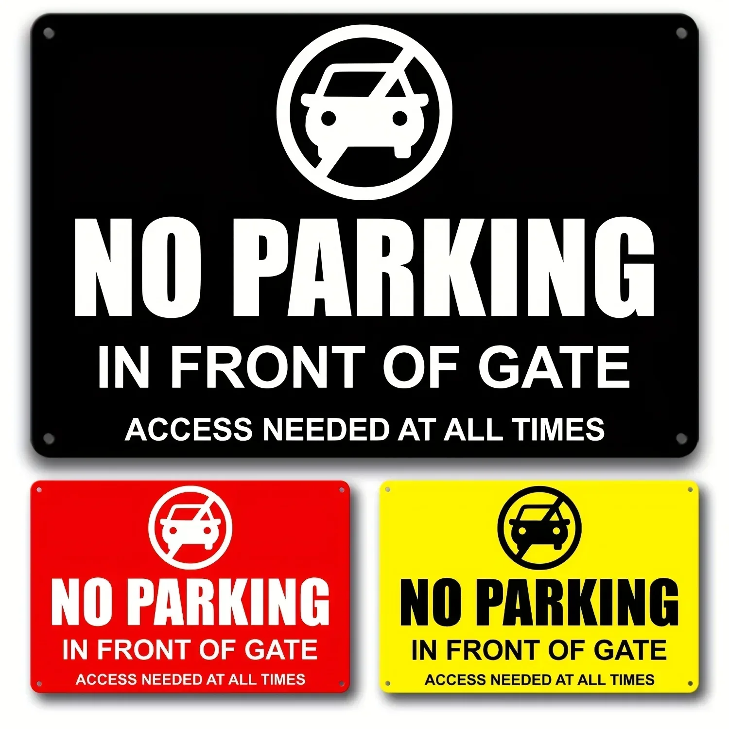 "No Parking in Front of Gate" Metal Sign,Ideal Notice for Outdoor Use,Warning Sign, Outdoor Sign, Farmhouse Decor, Outdoor Decor
"No Parking in Front of Gate" Metal Sign,Ideal Notice for Outdoor Use,Warning Sign, Outdoor Sign, Farmhouse Decor, Outdoor Decor