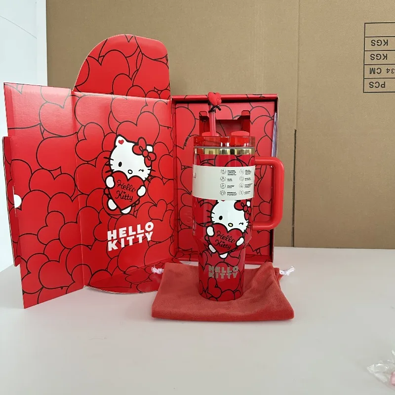 40oz Hello Kitty Thermos Cartoon Cute Girl Gift Large Capacity Outdoor Portable Kawaii Car Water Cup Desktop Ornament Wholesale
40oz Hello Kitty Thermos Cartoon Cute Girl Gift Large Capacity Outdoor Portable Kawaii Car Water Cup Desktop Ornament Wholesale