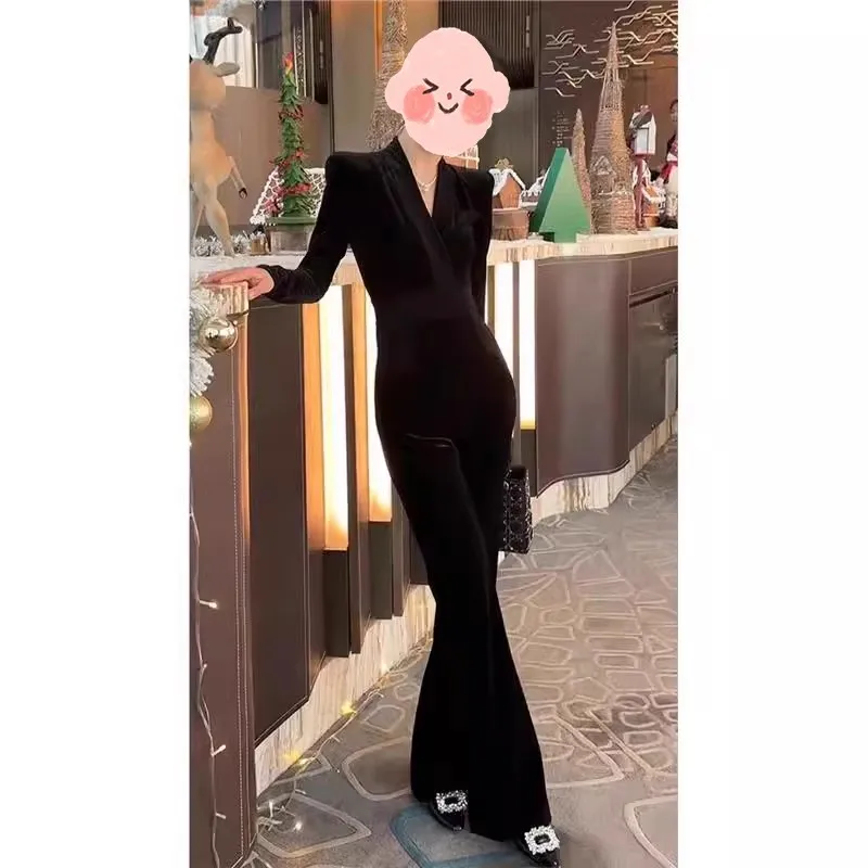 Ele Bla-Piece Pants for Women Pear ape Body Slimming High Waist Straight Cut Korean Sle Commute Faion Winter ...
Ele Bla-Piece Pants for Women Pear ape Body Slimming High Waist Straight Cut Korean Sle Commute Faion Winter ...