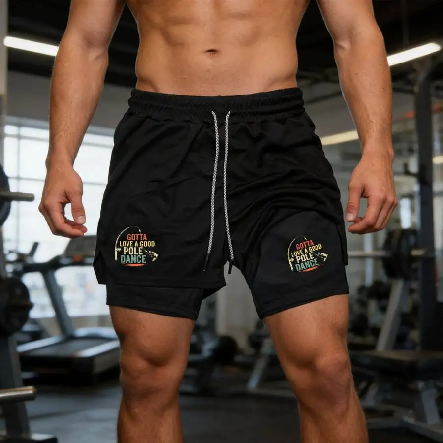 Mens Gotta Love A Good Pole Dance Print 2-In-1 Quick Dry Sports Shorts
Mens Gotta Love A Good Pole Dance Print 2-In-1 Quick Dry Sports Shorts
